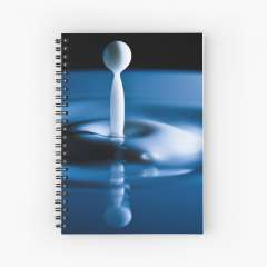 The Milk Spike - Spiral Notebook