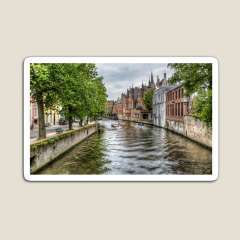 The Groenerei Canal in Bruges (Belgium) - Magnet