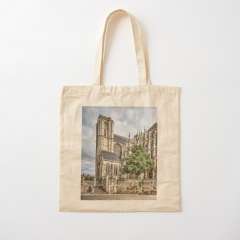 Cathedral of Saint Julian of Le Mans (France) - Cotton Tote Bag