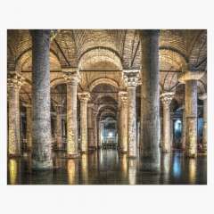 Sunken Palace or Basilica Cistern (Istanbul, Turkey) - Jigsaw Puzzle