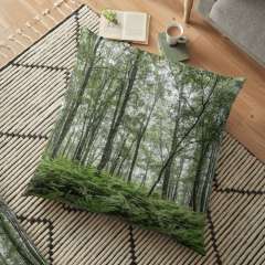 A Summer Day in the Forest - Floor Pillow