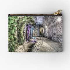 A Garden in the Basement (Girona Cathedral, Catalonia) - Zipper Pouch