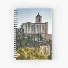 Girona Cathedral (Catalonia) - Spiral Notebook