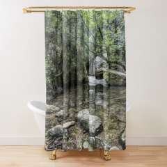 Martinet Creek (Aiguafreda, Catalonia) - Shower Curtain