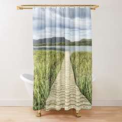 Llac de Banyoles (Catalonia) - Shower Curtain