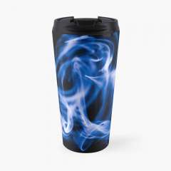 Smoke Close Up - Travel Mug