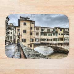 The Ponte Vecchio, Northeast Corner (Florence) - Bath Mat