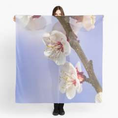 Apricot Flowers - Scarf