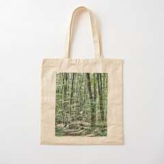 Light Between Trees - Cotton Tote Bag