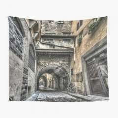 Narrow Streets in Florence - Tapestry