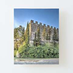 Castell de Balsareny (Catalonia) - Canvas Mounted Print