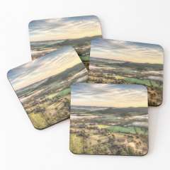 Views from Balsareny Castle - Coasters (Set of 4)