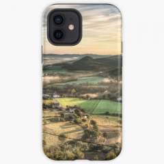 Views from Balsareny Castle - iPhone Tough Case