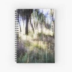 Lost in the Woods - Spiral Notebook