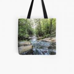 Riera de Santa Fe (Catalonia) - All Over Print Tote Bag