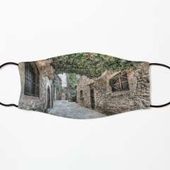 Streets of Mura (Catalonia) - Kids Mask