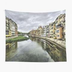 The Houses on the River Onyar (Girona, Catalonia) - Tapestry