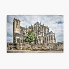 Cathedral of Saint Julian of Le Mans (France) - Metal Print