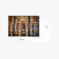 Sunken Palace or Basilica Cistern (Istanbul, Turkey) - Postcard
