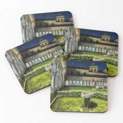 Girona Cathedral Cloisters (Catalonia) - Coasters (Set of 4)