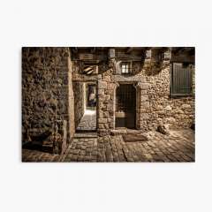 A Narrow Alley in Le Mans (France) - Canvas Print