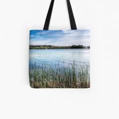 Lake of Banyoles (Catalonia) - All Over Print Tote Bag