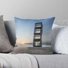 The Wounded Shooting Star (Barcelona) - Throw Pillow