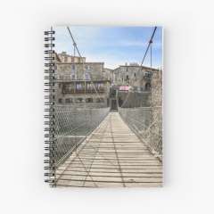 Rupit's Hanging Bridge (Catalonia) - Spiral Notebook