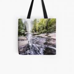 The Flow of Life - All Over Print Tote Bag