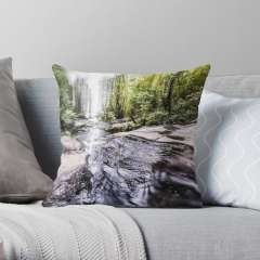 The Flow of Life - Throw Pillow