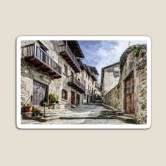 Rupit's Natural Stone Street (Catalonia) - Magnet