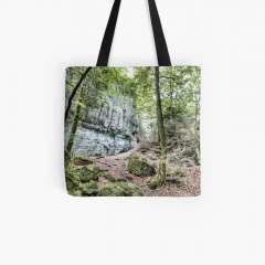 Serra dels Bufadors II (Catalonia) - All Over Print Tote Bag