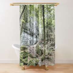 Serra dels Bufadors II (Catalonia) - Shower Curtain