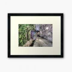 A Garden in the Basement (Girona Cathedral, Catalonia) - Framed Art Print