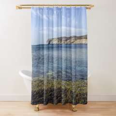 Costa Brava (Cadaqués, Catalonia) - Shower Curtain