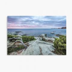 Cala de Roques Planes (Sant Antoni de Calonge, Catalonia) - Canvas Print