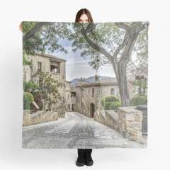 Pals, A Lovely Medieval Village (Catalonia) - Scarf