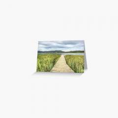 Llac de Banyoles (Catalonia) - Greeting Card