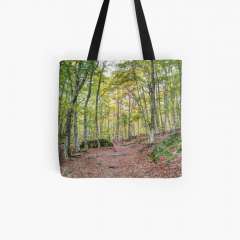 Autumn in the Enchanted Rocks (Catalonia) - All Over Print Tote Bag