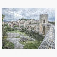 Besalú Medieval Village (Catalonia) - Jigsaw Puzzle