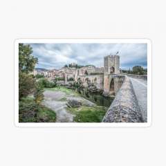 Besalú Medieval Village (Catalonia) - Sticker