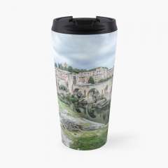 Besalú Medieval Village (Catalonia) - Travel Mug