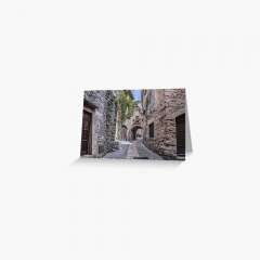 Medieval Village of Pals (Catalonia)  - Greeting Card