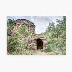 Tines de l'Escudelleta (Pont de Vilomara i Rocafort, Catalonia) - Metal Print