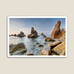 Sunrise at Cala dels Frares (Lloret de Mar, Catalonia) - Magnet