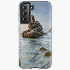 Sunrise at Cala dels Frares (Lloret de Mar, Catalonia) - Samsung Galaxy Tough Case