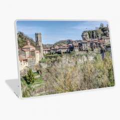 Panoramic View of Rupit i Pruit (Catalonia) - Laptop Skin