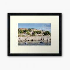 Calanque de Port-Miou (France) - Framed Art Print