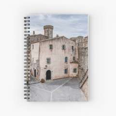 Inside Tossa de Mar Walls (Girona, Catalonia) - Spiral Notebook