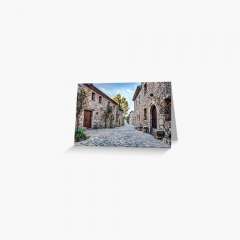 Carrer Major de Siurana (Catalonia) - Greeting Card